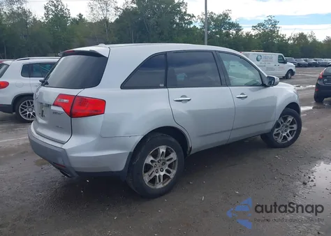 2007 Acura Mdx Technology Package from USA, damaged, VIN 2HNYD28367H512038
